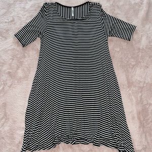 Striped T-Shirt Dress